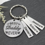 Load image into Gallery viewer, Personalized Kids Names Keychain For Mom, Dad, Grandma, Grandpa
