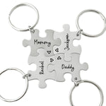 Load image into Gallery viewer, Personalized Puzzle Keychain For Family, Best Friends
