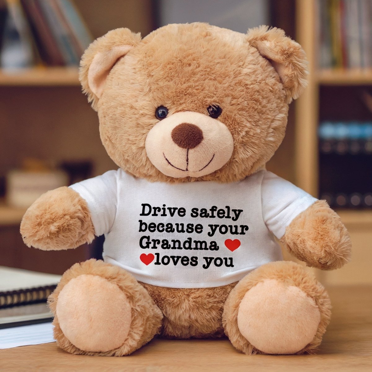 Drive Safely Custom Bear - Christmas Gift - Furrsy