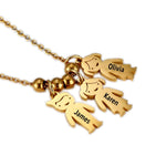 Load image into Gallery viewer, Personalized Family Name Necklace
