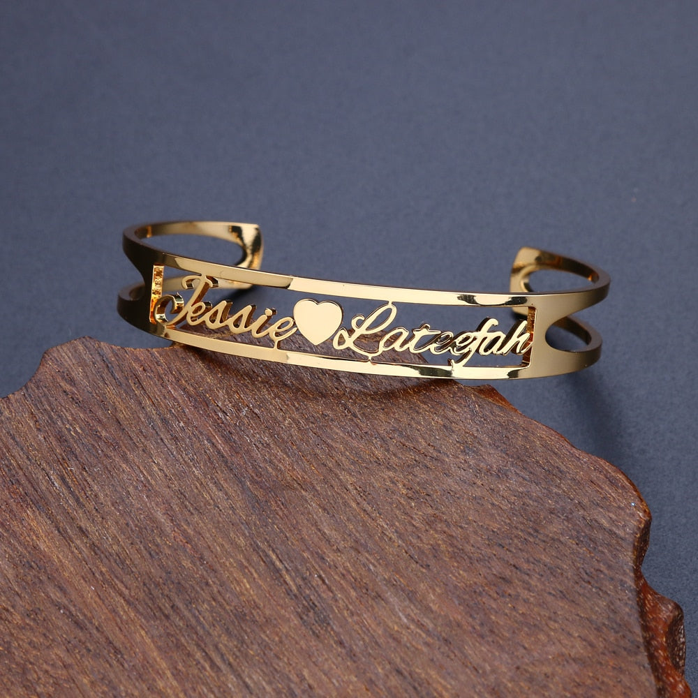 Custom Names Bangle | Anniversary gift