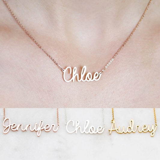 Custom Name Necklace | Best Anniversary gift for her